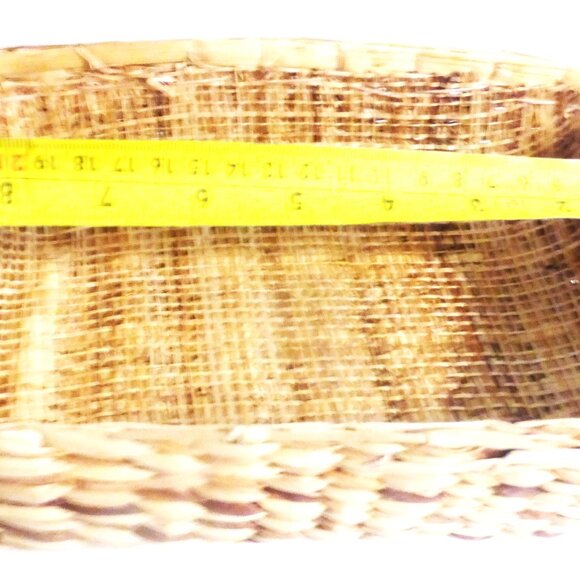 2 Wicker Holders For PYREX Vintage Casserole Dish BAKING DISH Warmer Holder - Picture 6 of 8